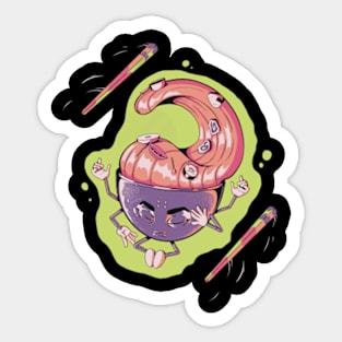 Peace Ramen Sticker